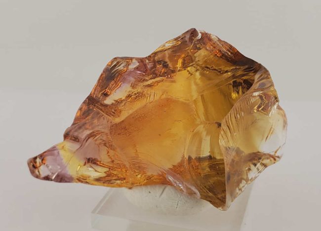 Rare Gem Multi Gold/HGW Pink/Sov. Amethyst Monatomic Andara Crystal 78.1 g.