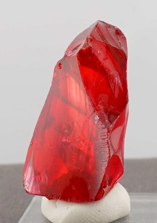 Rare Gem Bicolor Banded Raspberry Resonance/Gold Monatomic Andara Crystal 46.7 g. - Image 3