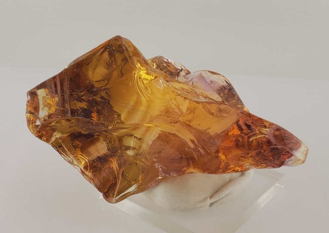 Rare Gem Multi Gold/HGW Pink/Sov. Amethyst Monatomic Andara Crystal 78.1 g. - Image 4
