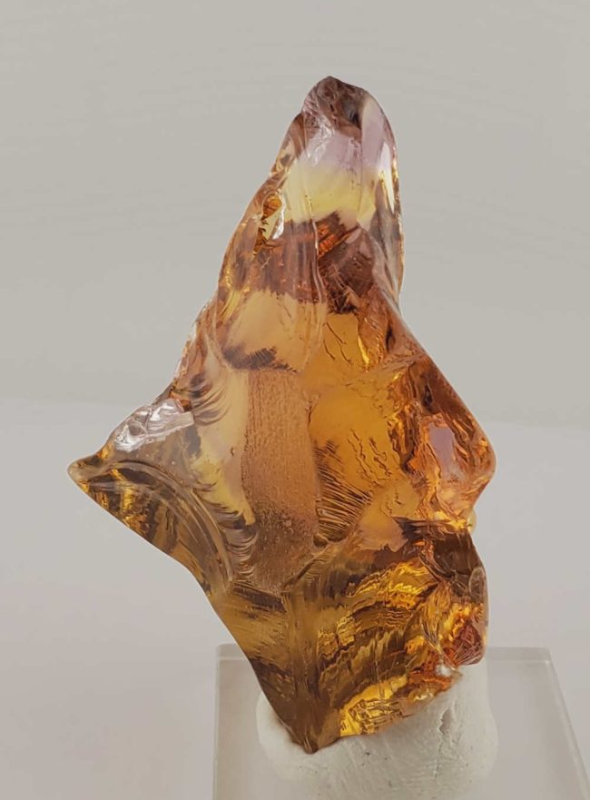 Rare Gem Multi Gold/HGW Pink/Sov. Amethyst Monatomic Andara Crystal 78.1 g. - Image 8
