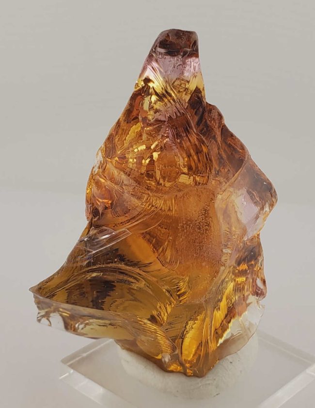 Rare Gem Multi Gold/HGW Pink/Sov. Amethyst Monatomic Andara Crystal 78.1 g. - Image 9