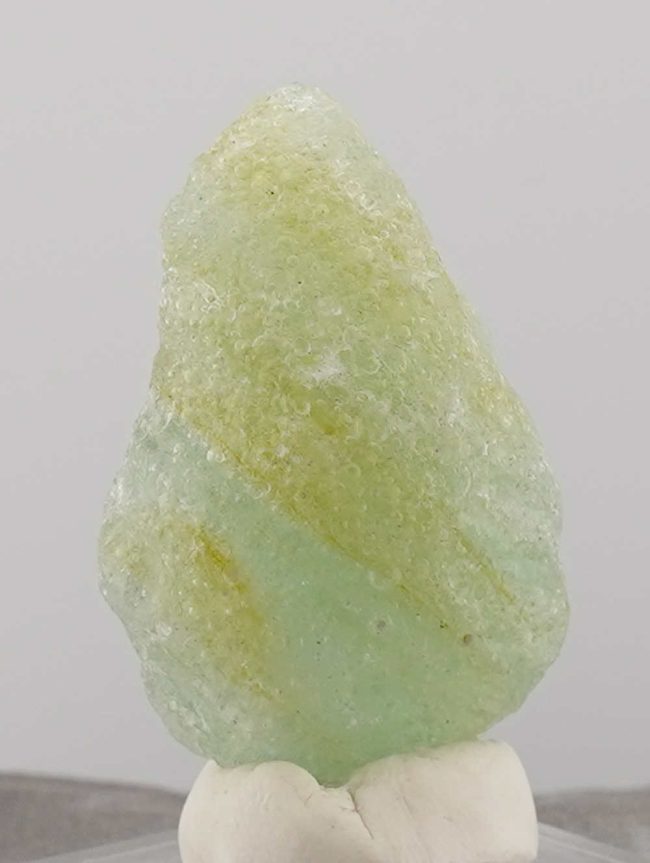 Rare Bicolor Ethereal Mint/Gold Sea Foam Monatomic Andara Crystal 31.2 g. - Image 5