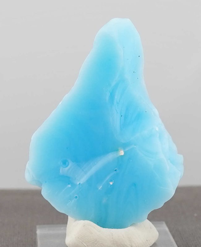 Rare Bicolor Pastel Bleu Topaz/Cosmic Ice Monatomic Andara Crystal 36.2 g. - Image 2