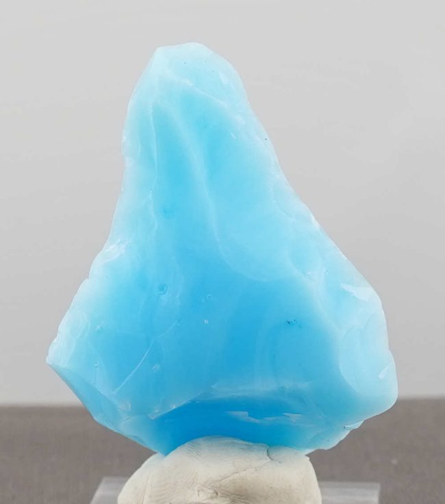 Rare Bicolor Pastel Bleu Topaz/Cosmic Ice Monatomic Andara Crystal 36.2 g.