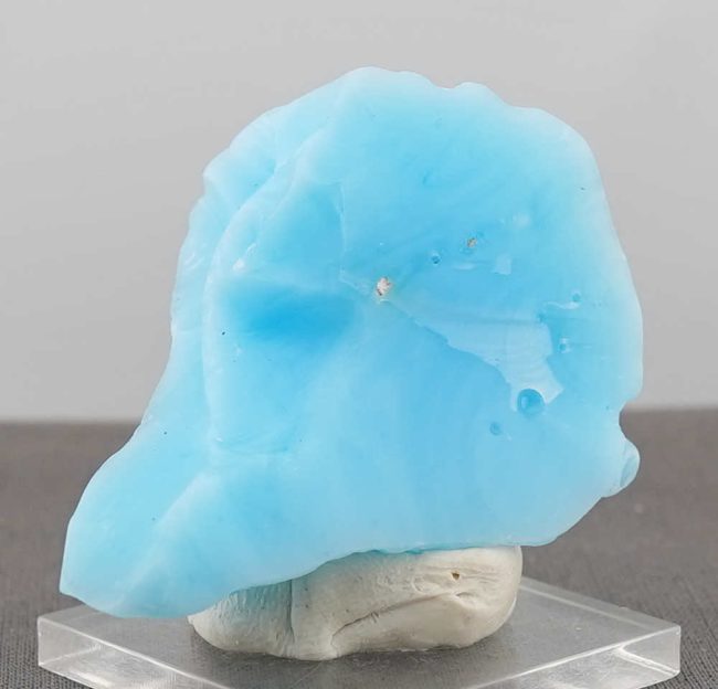 Rare Bicolor Pastel Bleu Topaz/Cosmic Ice Monatomic Andara Crystal 36.2 g. - Image 5