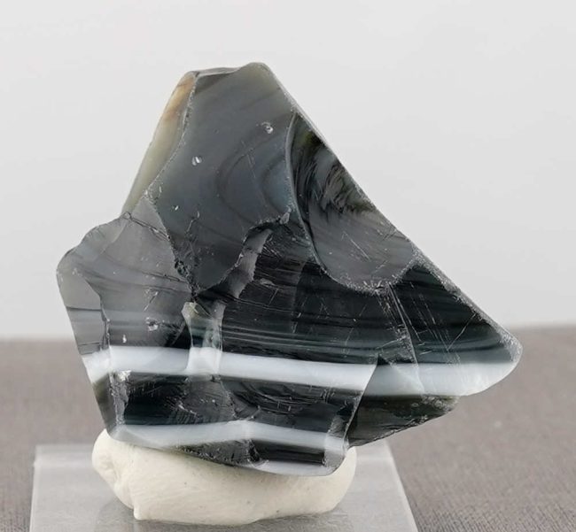 Rare Multi Iridium Black/Pastel Cosmic Ice/Pastel Adamantine Monatomic Andara Crystal 25.6 g. - Image 6