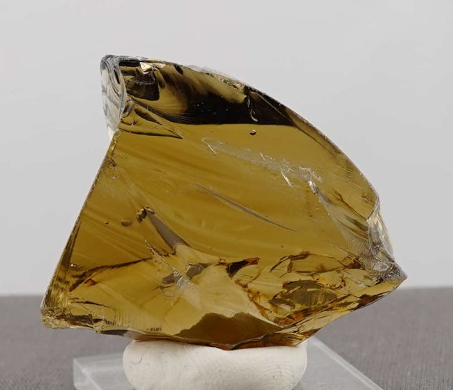 Rare Gem Banded Smoky Earth Shaman Monatomic Andara Crystal 50.2 g.