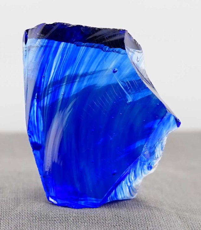 Gem Banded Elestial Sapphire/Tanzanite Fire Monatomic Andara Crystal 34.3 g. - Image 6