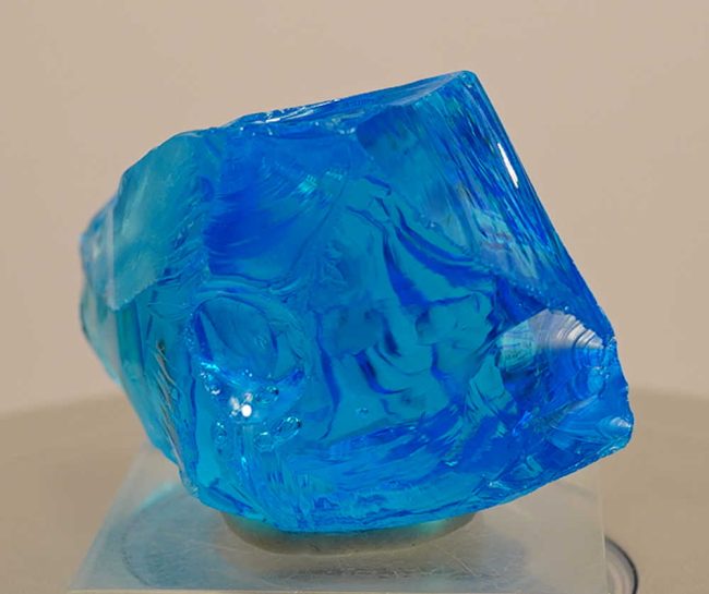 Rare Gem Angel Aura Electric Blue Monatomic Andara Crystal 55.2 g.