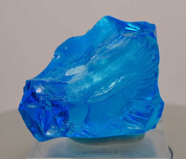 Rare Gem Angel Aura Electric Blue Monatomic Andara Crystal 55.2 g. - Image 4