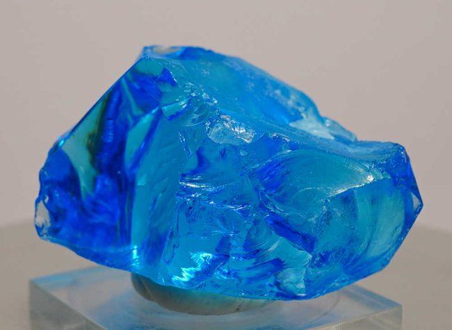 Rare Gem Angel Aura Electric Blue Monatomic Andara Crystal 55.2 g. - Image 6