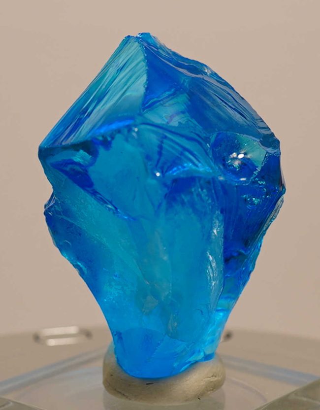 Rare Gem Angel Aura Electric Blue Monatomic Andara Crystal 55.2 g. - Image 8