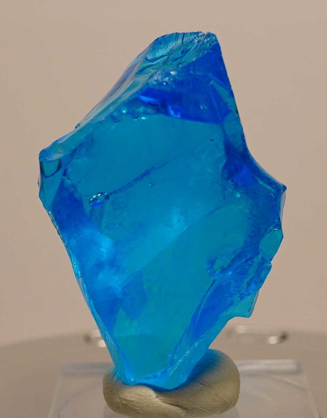 Rare Gem Angel Aura Electric Blue Monatomic Andara Crystal 55.2 g. - Image 9