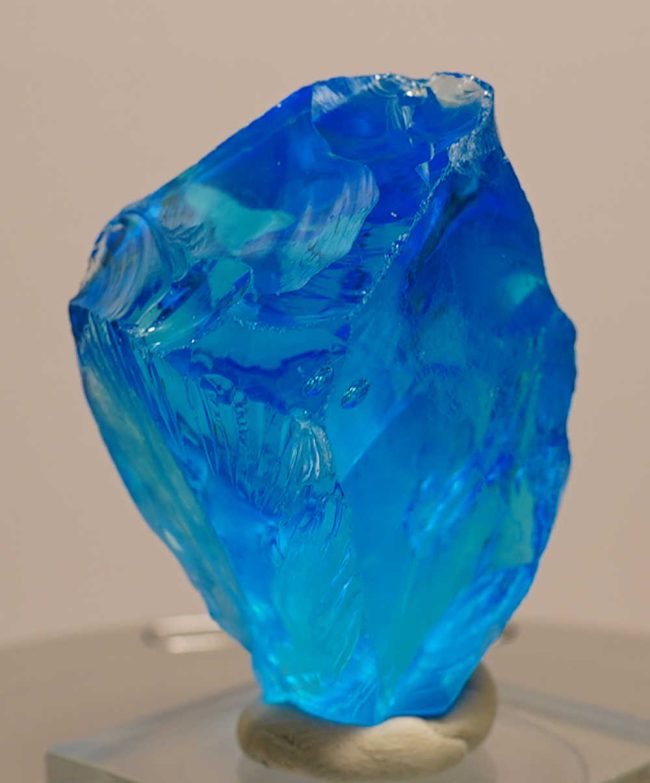 Rare Gem Angel Aura Electric Blue Monatomic Andara Crystal 55.2 g. - Image 10