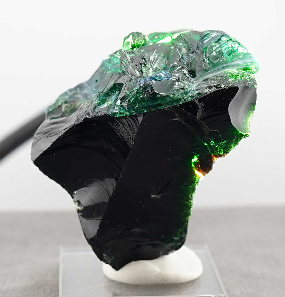 Rare Gem Iridium Multi Rainbow Monatomic Andara Crystal 64.1 g. - Image 3