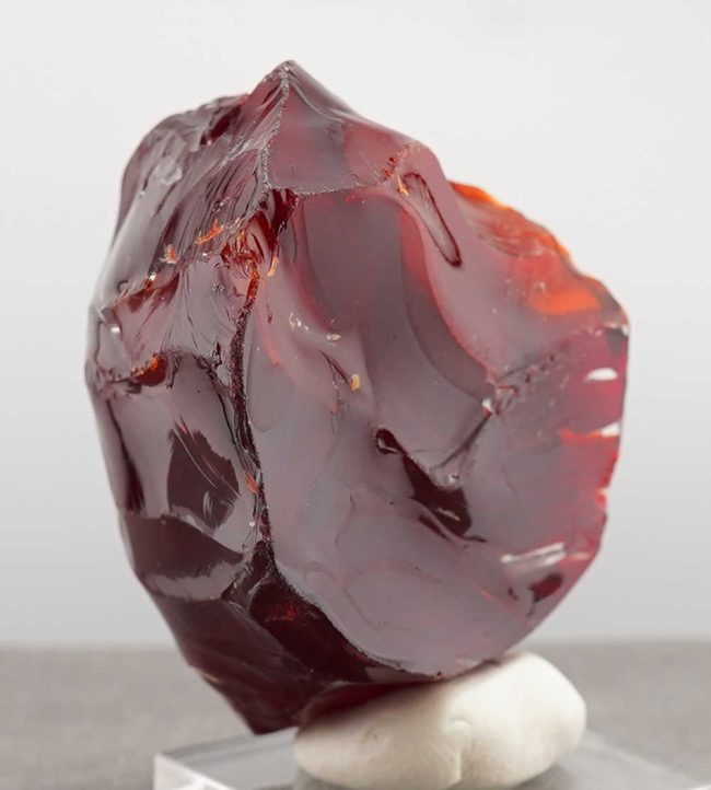 Rare Gem Multi Scarlet Shift/Ice "Heart" Monatomic Andara Crystal 138.0 g. - Image 3