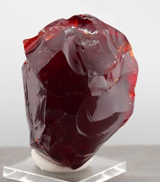 Rare Gem Multi Scarlet Shift/Ice "Heart" Monatomic Andara Crystal 138.0 g. - Image 5