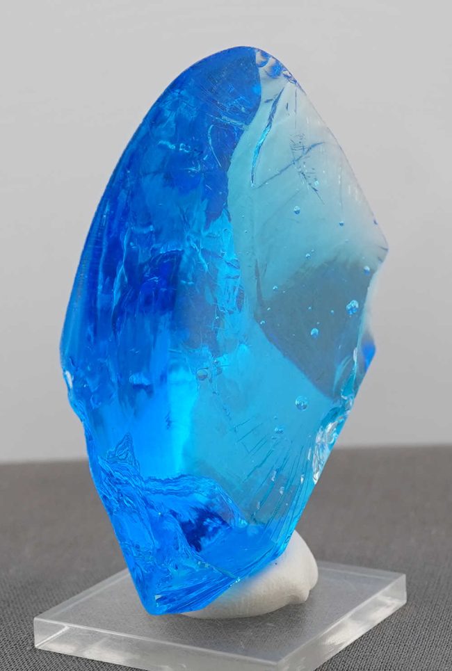 Rare Gem Electric Blue Monatomic Andara Crystal 89.9 g. - Image 5