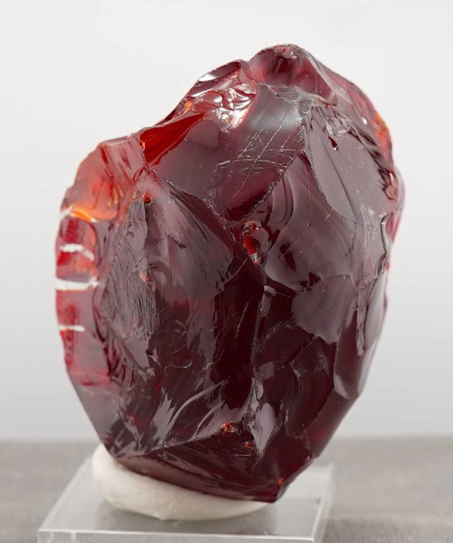 Rare Gem Multi Scarlet Shift/Ice "Heart" Monatomic Andara Crystal 138.0 g. - Image 6