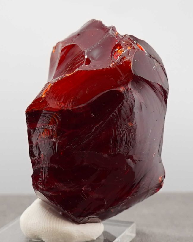 Rare Gem Multi Scarlet Shift/Ice "Heart" Monatomic Andara Crystal 138.0 g. - Image 8