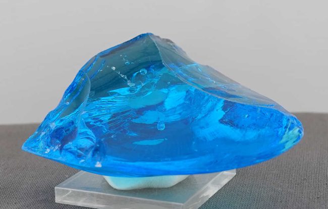 Rare Gem Electric Blue Monatomic Andara Crystal 89.9 g. - Image 8