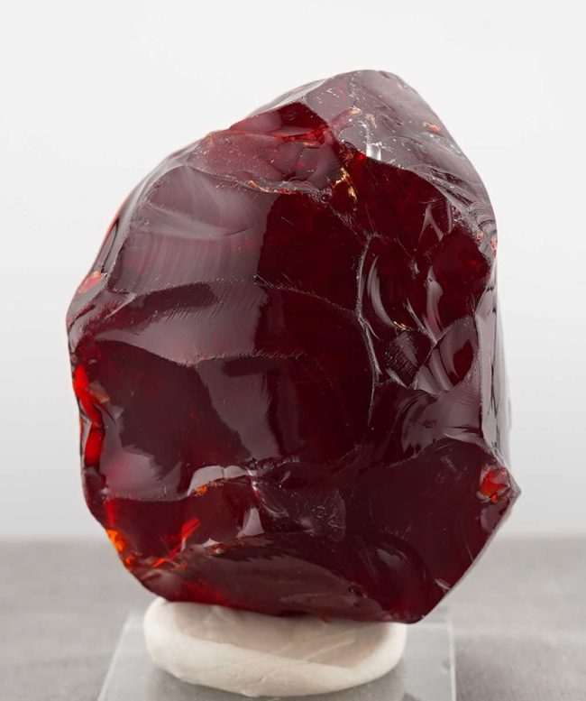 Rare Gem Multi Scarlet Shift/Ice "Heart" Monatomic Andara Crystal 138.0 g. - Image 9