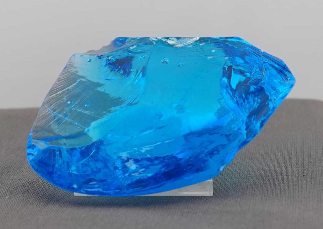 Rare Gem Electric Blue Monatomic Andara Crystal 89.9 g. - Image 10