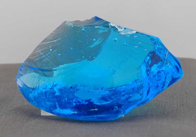 Rare Gem Electric Blue Monatomic Andara Crystal 89.9 g. - Image 11