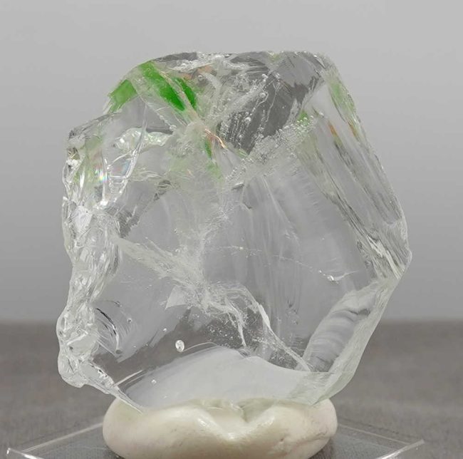 Rare Gem Bicolor Cosmic Ice/Eternal Spring Monatomic Andara Crystal 34.9 g. - Image 3