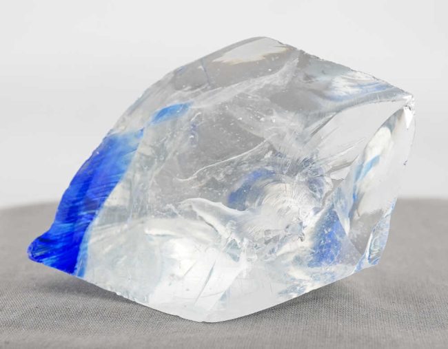 Rare Gem Bicolor Elestial Sapphire/Cosmic Ice Monatomic Andara Crystal 263.9 g. - Image 2