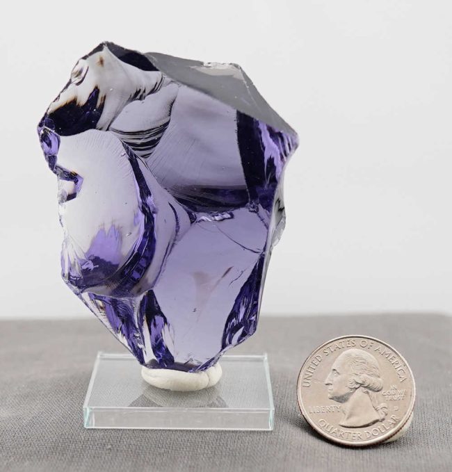 Gem Violet Sovereign Amethyst Monatomic Andara Crystal 91.2 g. - Image 12