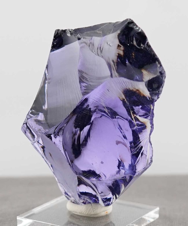 Gem Violet Sovereign Amethyst Monatomic Andara Crystal 91.2 g.