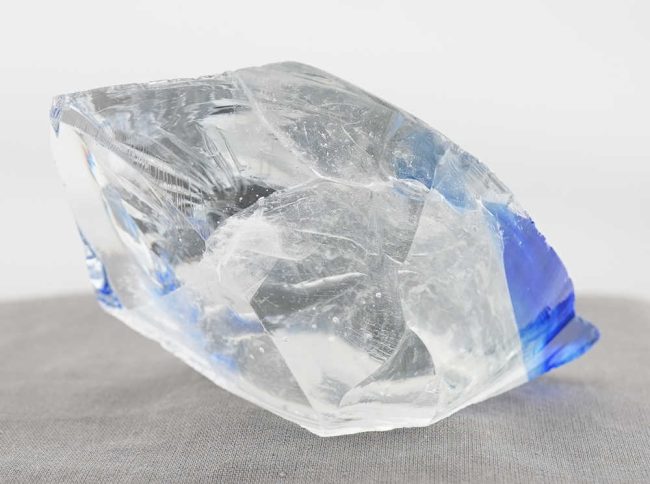 Rare Gem Bicolor Elestial Sapphire/Cosmic Ice Monatomic Andara Crystal 263.9 g. - Image 5