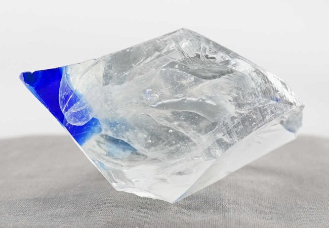 Rare Gem Bicolor Elestial Sapphire/Cosmic Ice Monatomic Andara Crystal 263.9 g. - Image 7