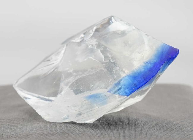 Rare Gem Bicolor Elestial Sapphire/Cosmic Ice Monatomic Andara Crystal 263.9 g. - Image 8