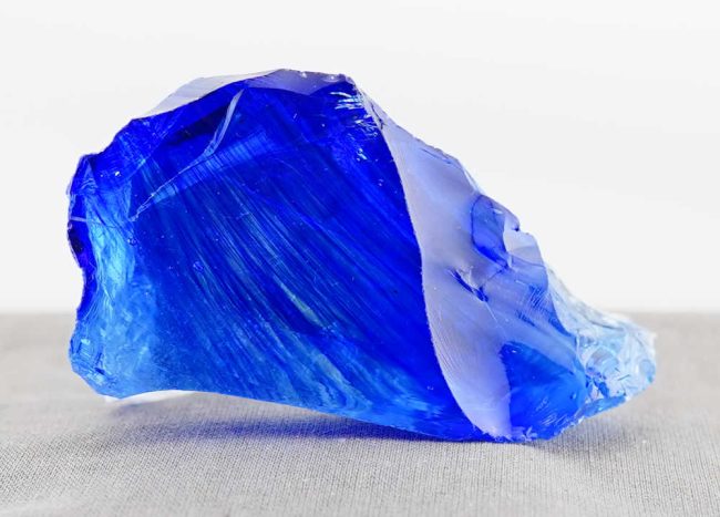 Rare Gem Bicolor Elestial Sapphire/Cosmic Ice Monatomic Andara Crystal 154.7 g. - Image 3