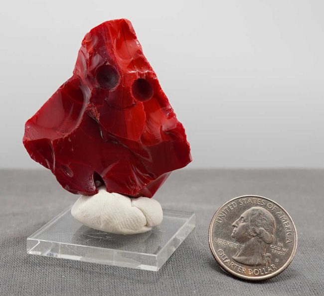 Rare Gem Multi Banded Dragon's Blood Monatomic Andara Crystal 48.9 g. - Image 12