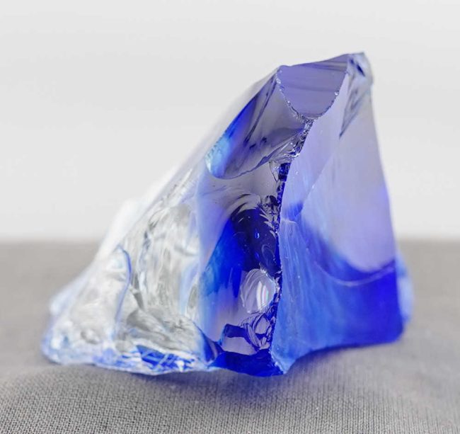 Rare Gem Bicolor Elestial Sapphire/Cosmic Ice Monatomic Andara Crystal 154.7 g. - Image 4