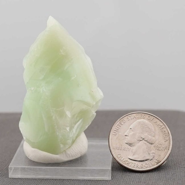 Rare Pastel Mint Monatomic Andara Crystal 25.7 g. - Image 8