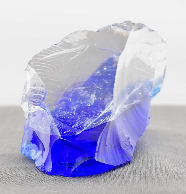 Rare Gem Bicolor Elestial Sapphire/Cosmic Ice Monatomic Andara Crystal 154.7 g. - Image 10