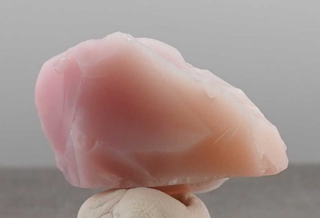 Rare Multi Pastel HGW Pink/Celestial Heart Monatomic Andara Crystal 25.5 g. - Image 2