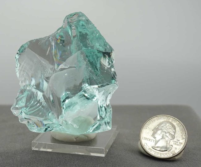 Gem Aqua Serenity Monatomic Andara Crystal 77.5 g. - Image 12