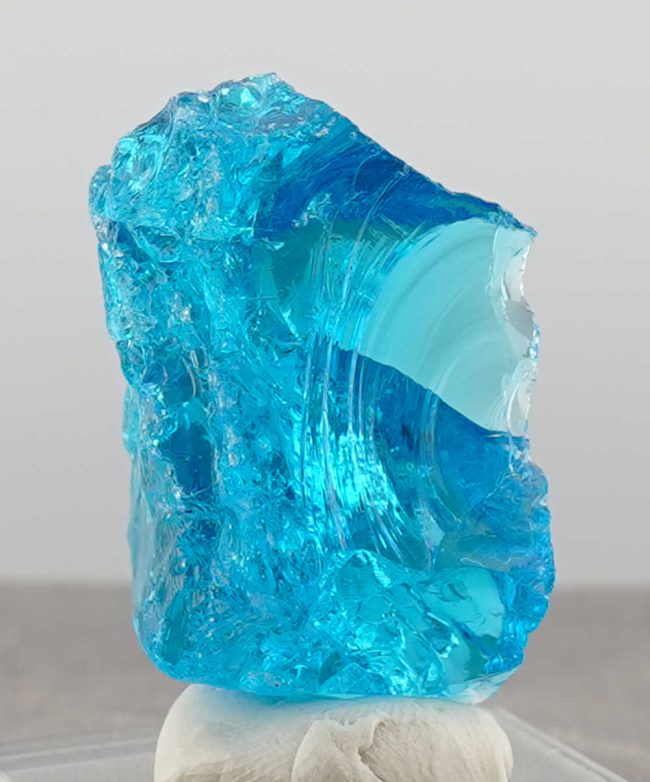 Rare Gem Electric Blue with crystals Monatomic Andara Crystal 24.1 g. - Image 6