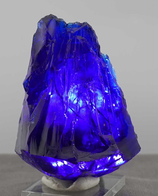 Gem Tanzanite Fire Monatomic Andara Crystal 162.8 g. - Image 8