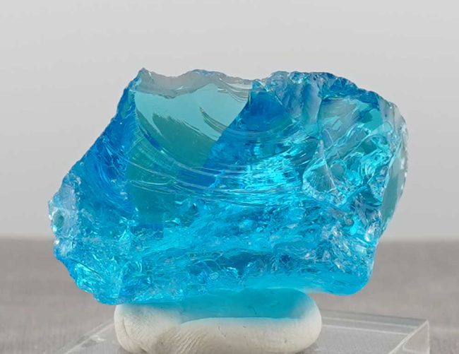 Rare Gem Electric Blue with crystals Monatomic Andara Crystal 24.1 g. - Image 9