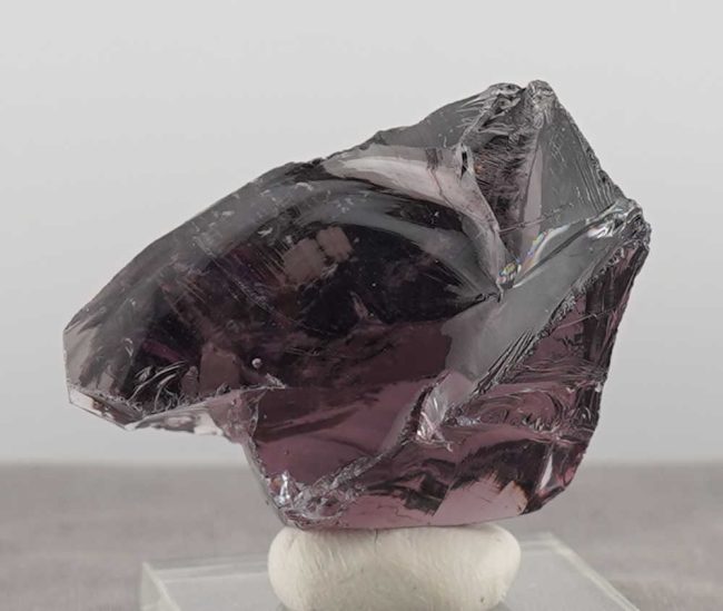 Gem Sovereign Amethyst with bubbles Monatomic Andara Crystal 35.5 g.