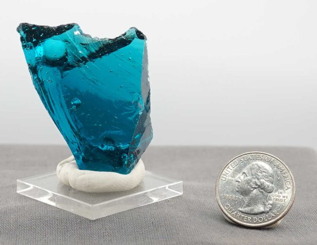 Rare Gem Elestial Starlight Sapphire with bubbles & open bubble Monatomic Andara Crystal 30.9 g. - Image 9