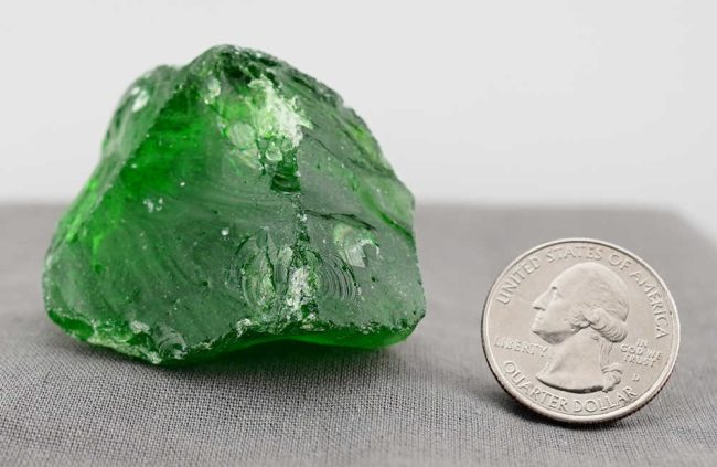 Gem Emerald Shift Sea Foam Monatomic Andara Crystal 60.0 g. - Image 10