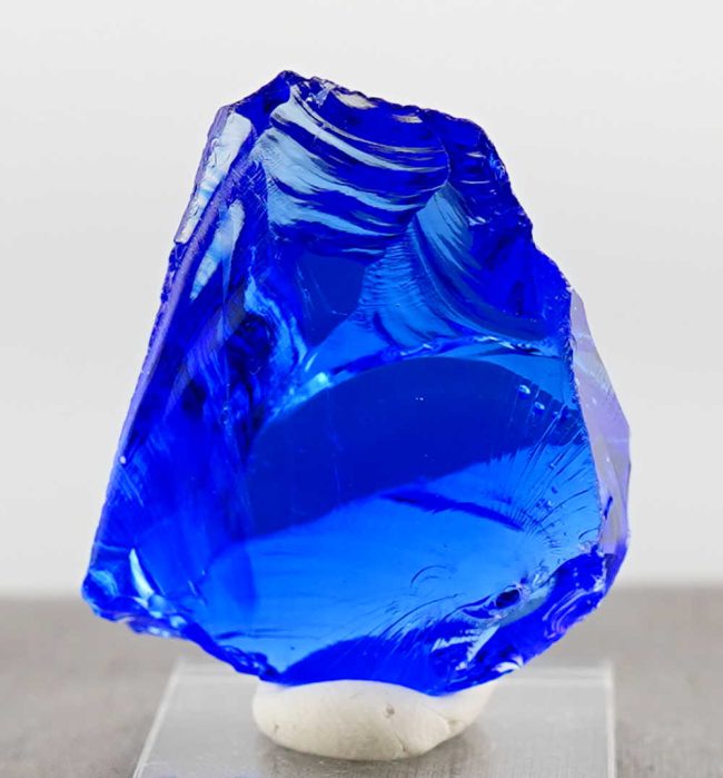 Gem Elestial Sapphire/Tanzanite Fire Monatomic Andara Crystal 40.9 g.