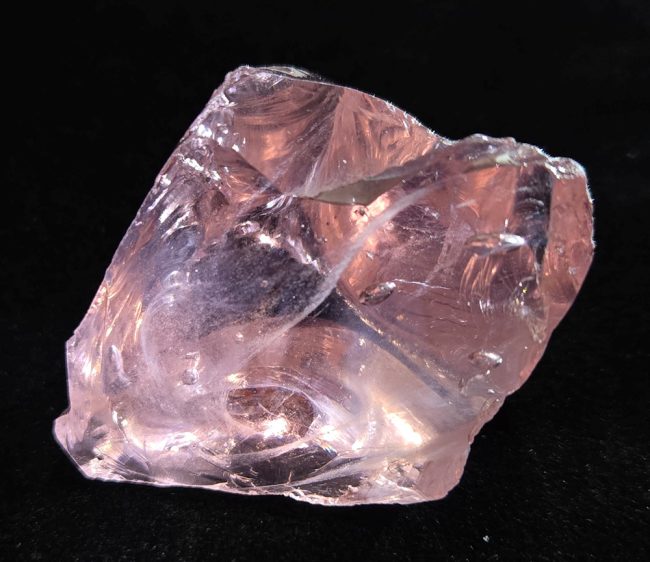 Rare Gem Angel Aura HGW Pink with bubbles Monatomic Andara Crystal 27.2 g. - Image 3